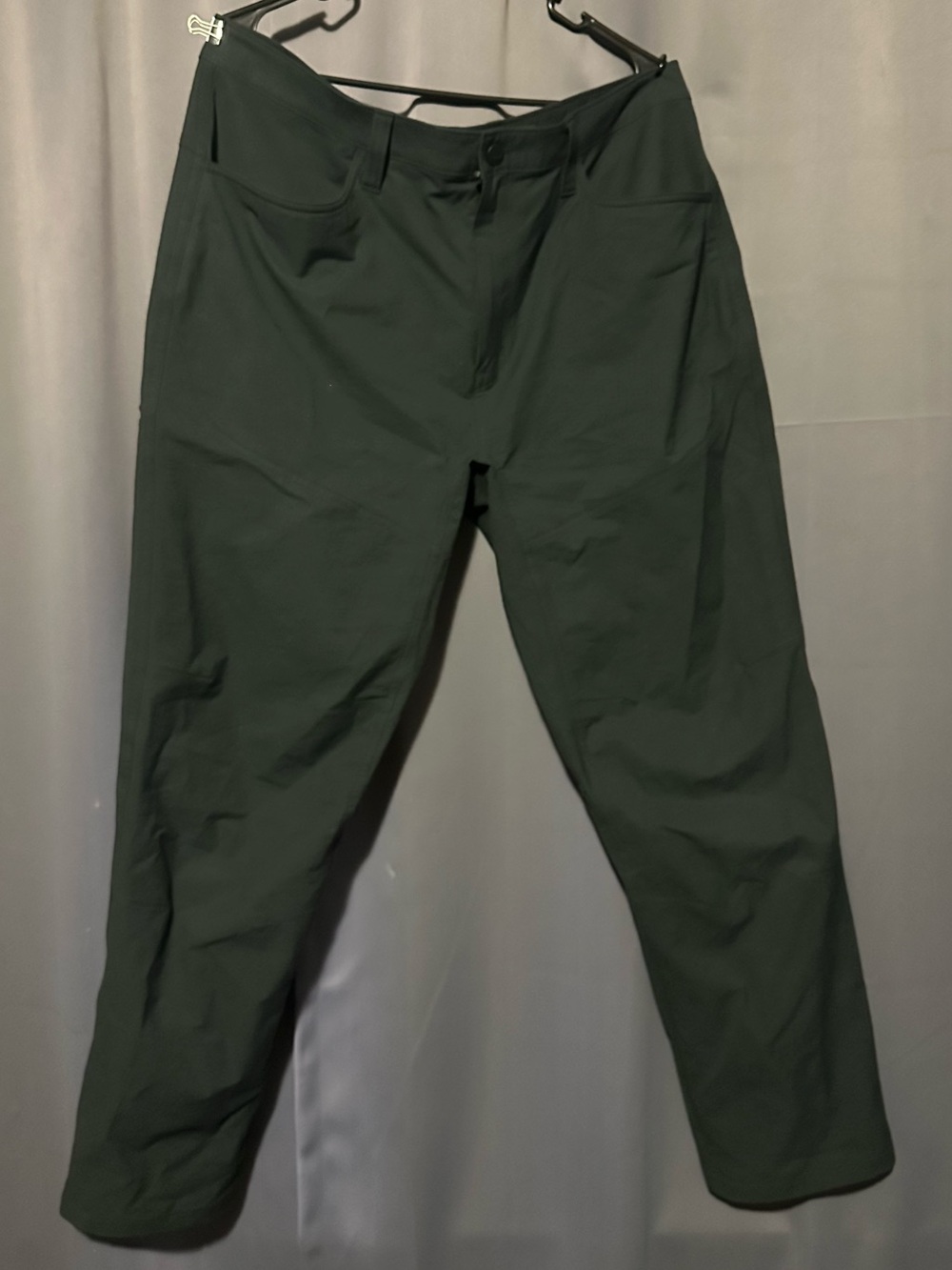 Proof Lightweight Hiking Pants, Straight Fit, Black, 36x30